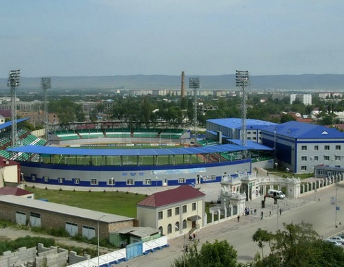 Sultan Bilimkhanov stadium in Grozny, Chechnya. Photo: www.unitedsouth.ru