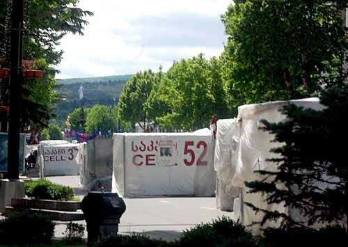 Tbilisi, Rustaveli avenue. Photo of "Caucasian Knot"