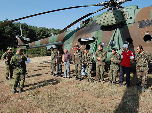 South Ossetia, Tskhinval, cartel (exchange of captives), August 2008. Alexander Kovylkov for the "Caucasian Knot"