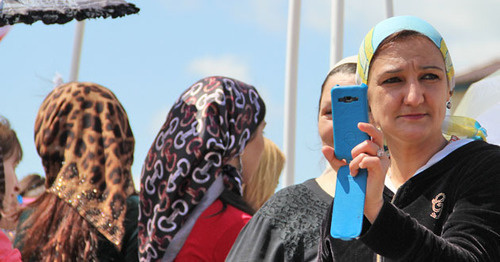 Grozny residents. Photo by Magomed Magomedov for the "Caucasian Knot"