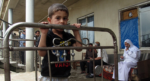 Armenia community helps Yazidis families who moved to Armenia, Araks village, Armavir Region of Armenia, August 28, 2015. Photo by Tigran Petrosyan for the ‘Caucasian Knot’. 