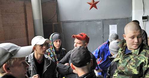 Conscripts. Photo: Mikhail Mordasov / Yugopolis