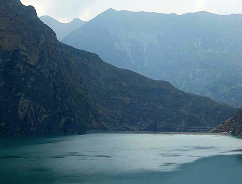  Irganai water body. Photo by the Dagestan Branch of the OJSC "RusHydro"