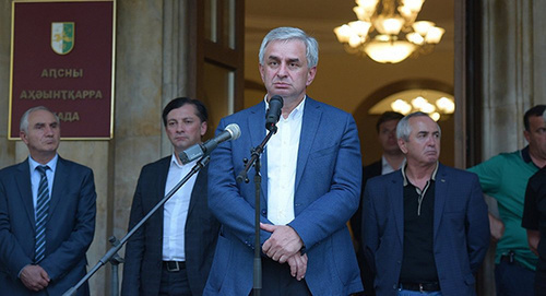 President of Abkhazia Raul Khadjimba. Photo: http://sputnik-abkhazia.ru/Abkhazia/20160706/1018995059.html