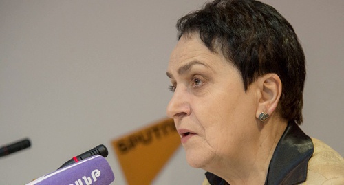 First Ombudsperson of Armenia Larisa Alaverdyan. Photo: Sputnikarmenia.ru 