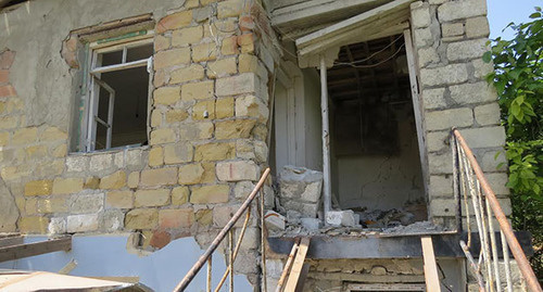 Destroyed house in the village of Talish, Nagorny Karabakh, Martakert District, July 15, 2016. Photo by Alvard Grigoryan for the ‘Caucasian Knot’. 