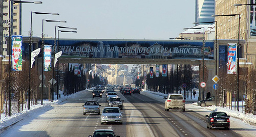 Grozny. Photo by Magomed Magomedov for the 'Caucasian Knot'. 