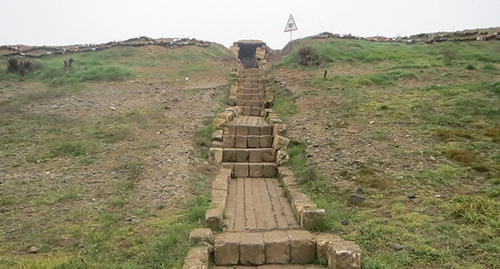 Combat post, Nagorny Karabakh. Photo by Alvard Grigoryan for the 'Caucasian Knot'. 