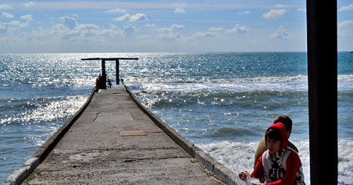 Sochi beach. Photo by Svetlana Kravchenko for the 'Caucasian Knot'. 