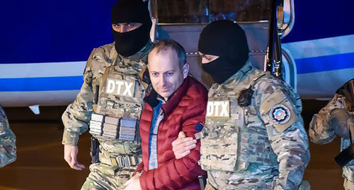 Extradition of Alexander Lapshin. Photo by Aziz Karimov for the 'Caucasian Knot'. 