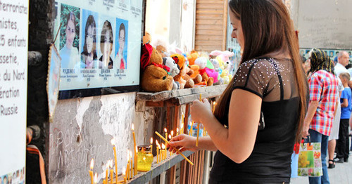 Day of memory of Beslan terror act victims, September 3, 2016. Photo by Emma Marzoeva for the 'Caucasian Knot'. 