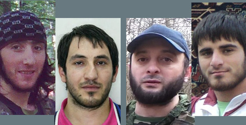 Khasan Khatsiev, Magomed Bekbuzarov, Bekhan Soltukiev and Mikail Cherbizhev (from left to right). Collage by "Caucasian Knot". Photo: MIA for Ingushetia Republic