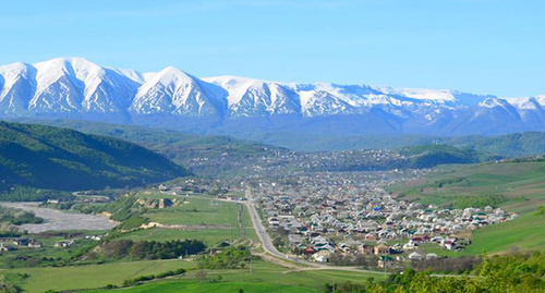 The village of Leninaul of the Kazbek District. Photo: http://www.odnoselchane.ru/?init_id=61061&amp;page=photos_of_category&amp;sect=547&amp;pg=7&amp;com=photogallery