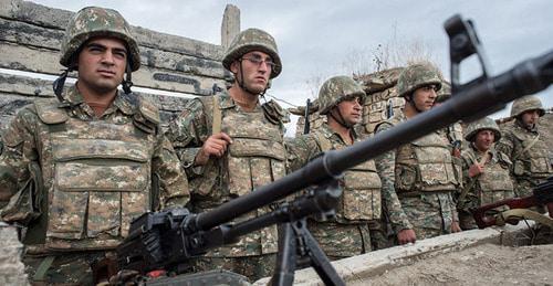 On the contact line in Nagorno-Karabakh. Photo © Sputnik / Ilya Pitalev