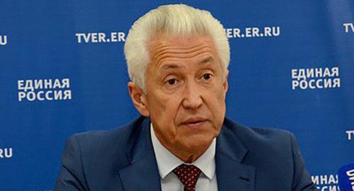 Vladimir Vasiliev. Photo: http://newsregions.ru/2017/07/владимир-васильев-провел-пресс-конфе/