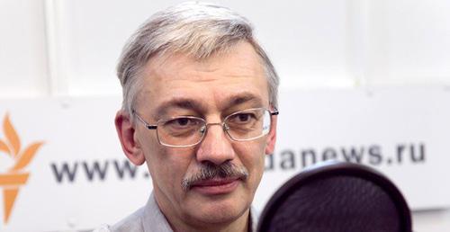 Oleg Orlov. Photo: Yury Timofeyev (RFE/RLF)