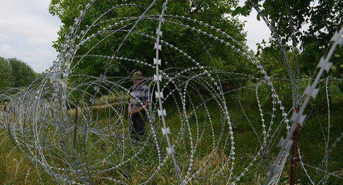 Georgia-South Ossetia border. Photo: press service of Ministry of Foreign Affairs of Georgia.  