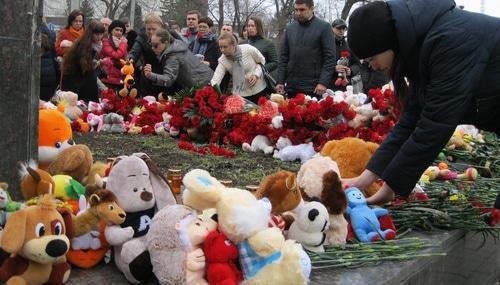 Mourning event in memory of victims of fire in Kemerovo, Rostov-on-Don. Photo by Konstantin Volgin for the Caucasian Knot. 