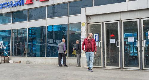 Tbilisi metro station. Photo: Sputnik / Levan Avlabreli, https://sputnik-georgia.com/society/20180606/240765331/konsensusi-migweulia-metromushaobas-1400-zeganaaxlebs.html