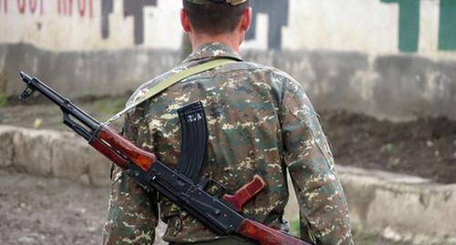 On the troops contact line in Nagorno-Karabakh. Photo by Alvard Grigoryan for the "Caucasian Knot"