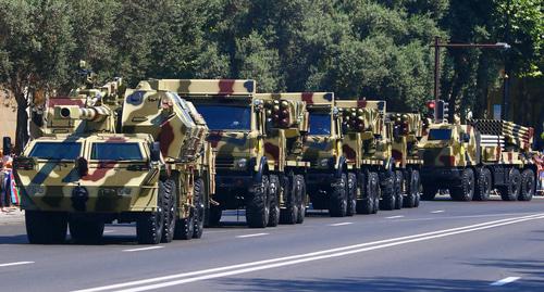 A military parade in Baku. Photo by Aziz Karimov for the "Caucasian Knot"