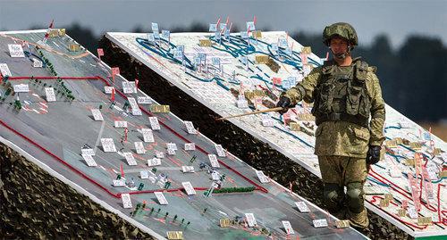 Military drills in the Russian Army. Photo: http://мультимедиа.минобороны.рф/multimedia/photo/gallery.htm?id=58910@cmsPhotoGallery