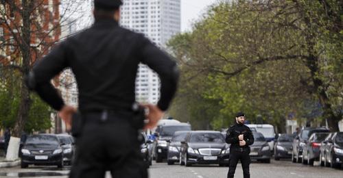 Policemen in Grozny. Photo: REUTERS/Maxim Shemetov