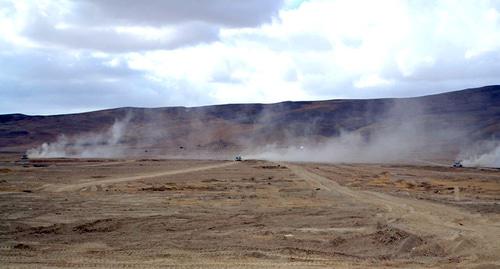 Firing range in Azerbaijan. Photo: https://mod.gov.az/ru/foto-arhiv-045/?gid=24276