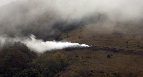 Contact line in Nagorno-Karabakh. Photo: http://mil.am/hy/news/5581