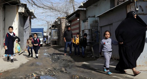 Children going to school, Baghdad (Iraq), December 16, 2018. Photo: REUTERS/Thaier al-Sudani