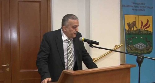 Fakhraddin Aboszoda. Screenshot from video: Qezene Qazana https://www.youtube.com/watch?v=8n02R9uikaU