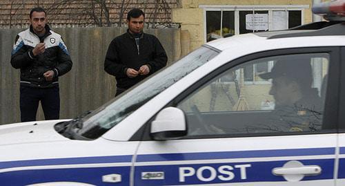 A police car. Photo: REUTERS/David Mdzinarishvili