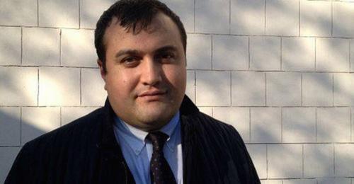 Elchin Sadygov, Anar Mamedov's advocate. Photo by the press service of the Amnesty International https://amnesty.org.ru/ 