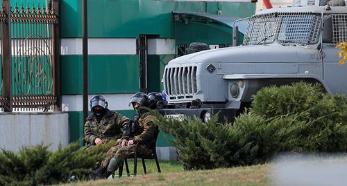 Law enforcers. Magas. October 2018. Photo: REUTERS/Maxim Shemetov