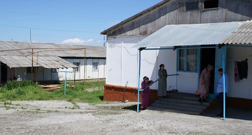 Barrack on Fabrichnaya Street in Nazran. Courtesy HRC ‘Memorial’