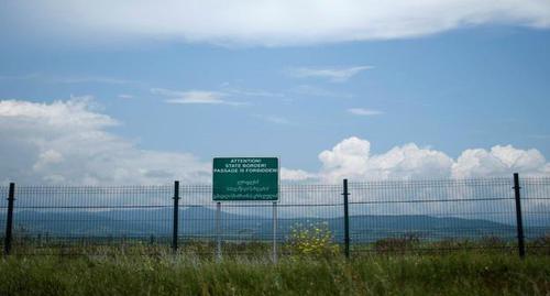 South-Ossetia-Georgia border. Photo: REUTERS/David Mdzinarishvili