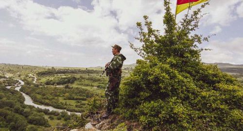 At South Ossetia border © Photo: press service of the Frontier Department of Russia's FSB in South Ossetia