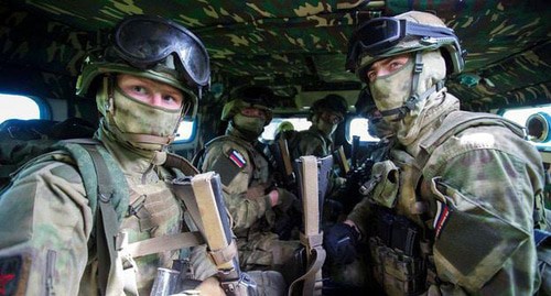 National Guards of Russia. Photo: http://rosgvard.ru/ru/page/index/komandnoshtabnye-ucheniya-podrazdelenij-specialnogo-naznacheniya