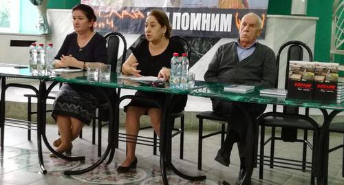 Members of the "Beslan Mothers" committee, 2017. Photo by Emma Marzoeva for the Caucasian Knot