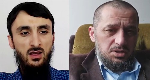 Tumso Abdurakhmanov (left) and Imran Aliev (right). Collage prepared by the 'Caucasian Knot'. Screenshot from video posted by "Radio Europa Liberă - Moldova" https://www.youtube.com/watch?v=_s2uZT2jIVE, скриншот сообщения в ТГ-канале ABU SADDAM SHISHANI