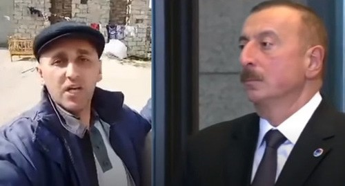 Screenshot from video appeal of Agil Gumbatov to the President of Azerbaijan dated March 13, 2-19, https://www.youtube.com/watch?v=qh0LMm-tKug&feature=youtu.be&fbclid=IwAR3PY8cvlqNqF9R_PF0bdeuYgQ5EaJPdjYv1VhCkZYKpPgq70QQVOiQjo58