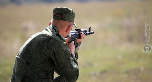 Serviceman of the Armenian Army. Photo: http://mil.am/hy/news/8291