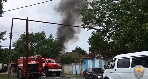 Special operation in the village of Troitskoye, Sunzha District of Ingushetia, August 23, 2020. Photo: NAC press service, http://nac.gov.ru/kontrterroristicheskie-operacii/v-ingushetii-v-hode-kto-neytralizovany-troe.html