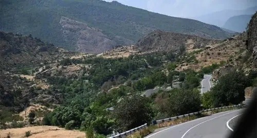 Goris-Kapan highway. Photo: Facebook / Human Rights Defender of Armenia