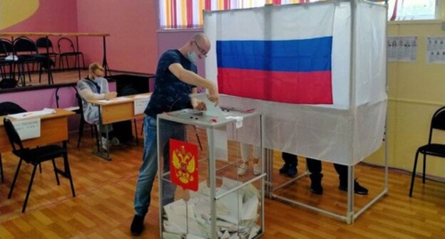 A polling station for the elections on September 19, 2021. Photo by Alyona Sadovskaya for the "Caucasian Knot"