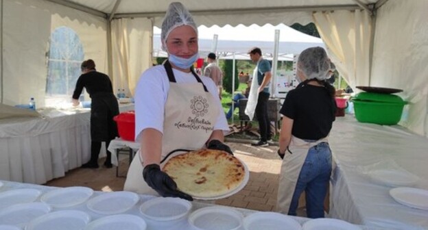 The festival of Ossetian pies. September 25, 2021, Vladikavkaz. Photo by Emma Marzoeva for the "Caucasian Knot"