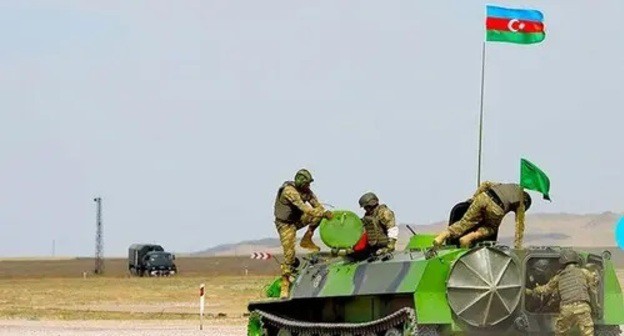 Special military vehicles of the Azerbaijani Army. Photo: press service of the Ministry of Defence of Azerbaijan