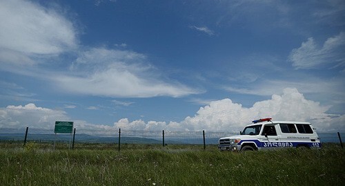 Georgia-South Ossetia border. Photo: REUTERS/David Mdzinarishvili