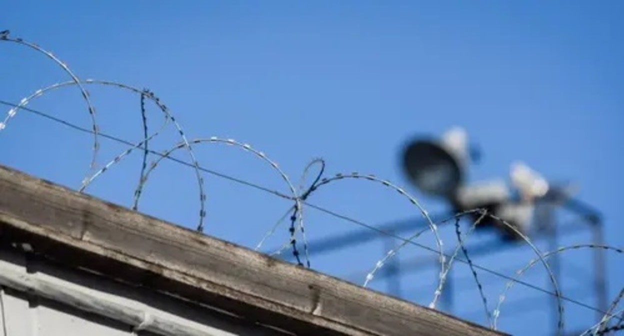 Barbed wire at a pre-trial prison. Photo: Elena Sineok / Yuga.ru