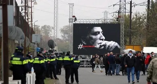 Stage at the Rustavi prison. Photo by Inna Kukudzhanova for the Caucasian Knot